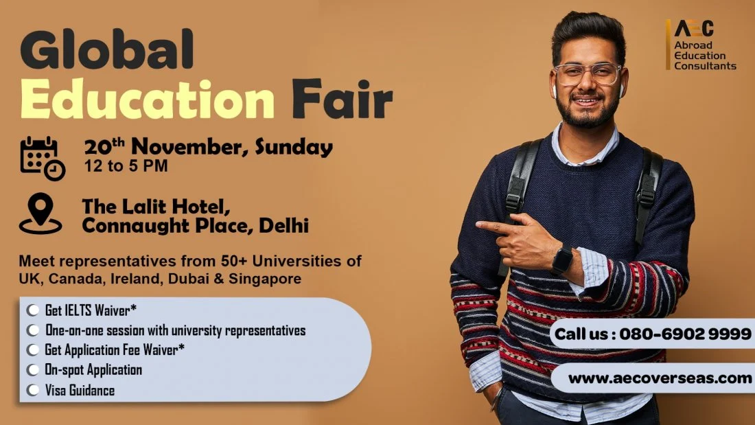 Attend Global Education Fair Nov - 2022